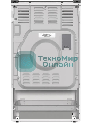 Плита Газовая Gorenje GGI5C22WF, газовая духовка, стеклянная крышка, чугун, белый
