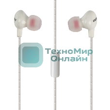 Проводные наушники Smartbuy Orb SBH-750 белый, внутриканальные, Jack 3.5 мм