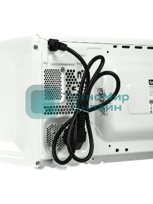 Микроволновая печь Galanz MOS-2008MW белый, 20 л, 700 Вт, переключатели - поворотный механизм