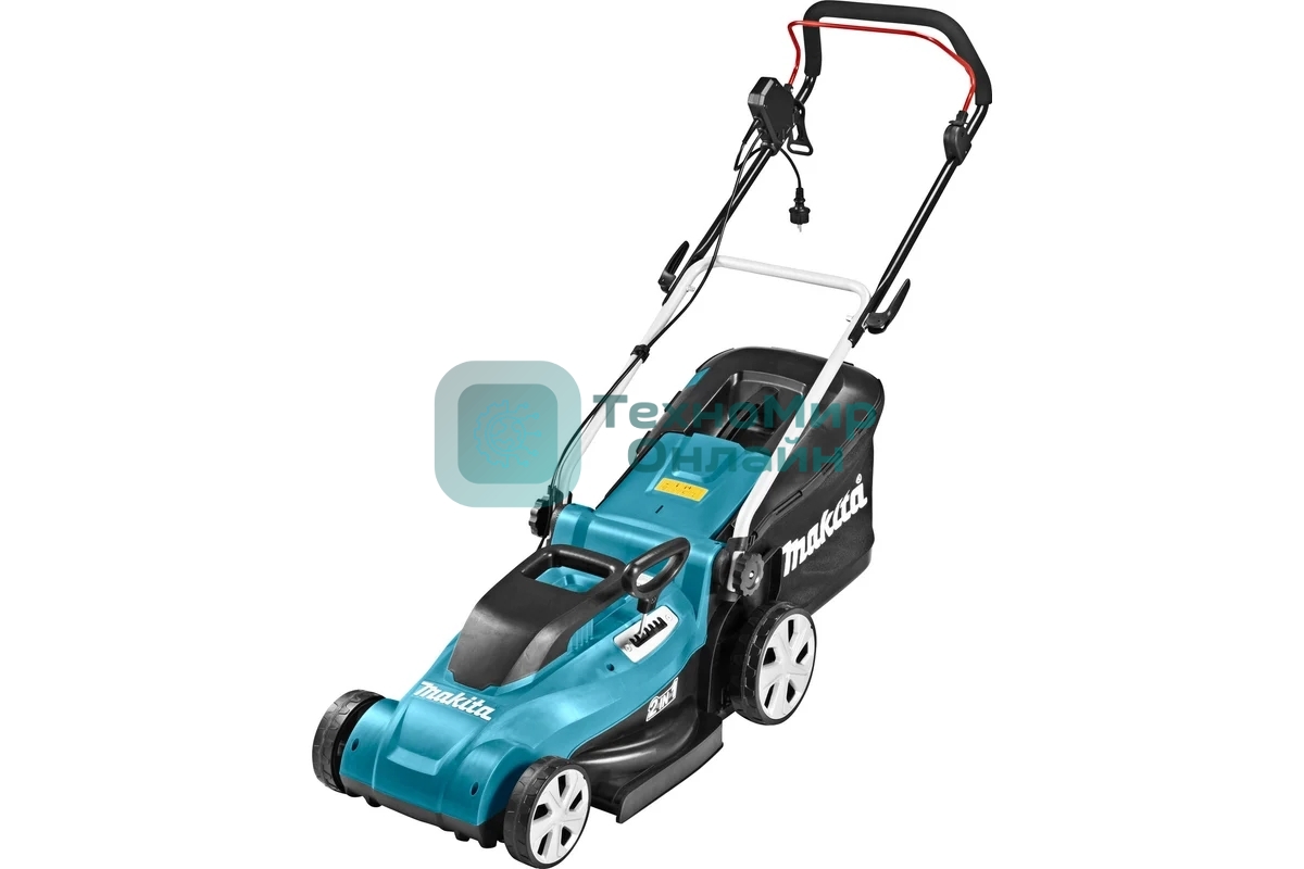 Газонокосилка роторная Makita ELM4120 1600Вт,41см,7уровн,20\75мм,45л,14.5кг,кор,пластик,2Cut,инд заполнения