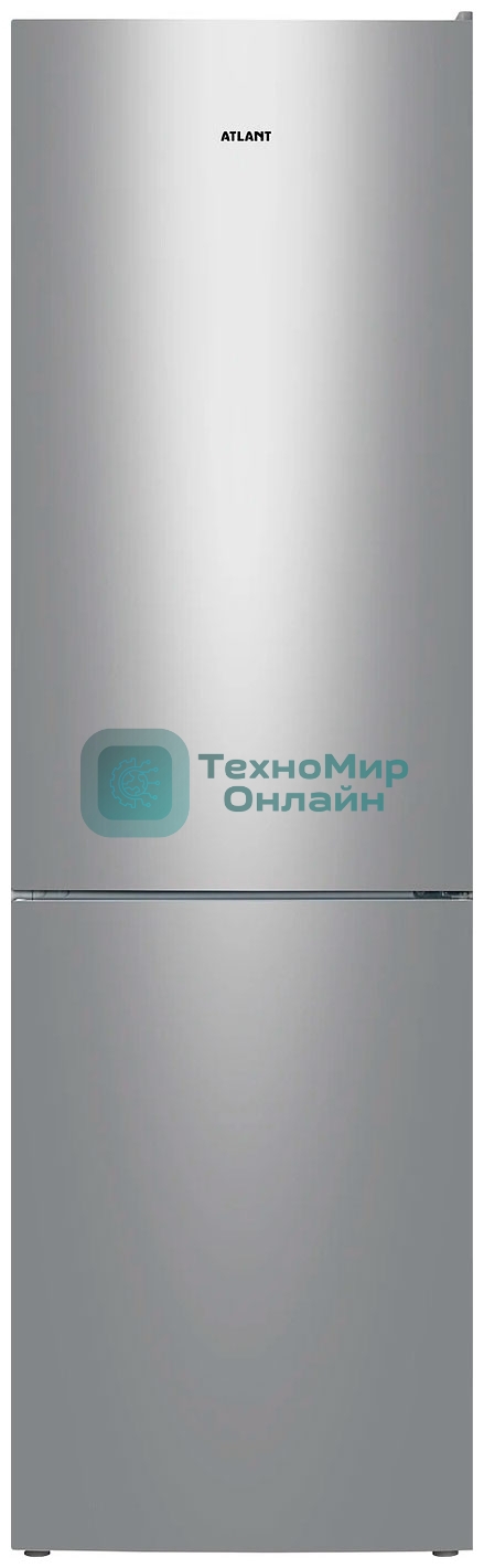 Холодильник Atlant ХМ-4626-181 серебристый двухкамерный 251/119л морозилка снизу
