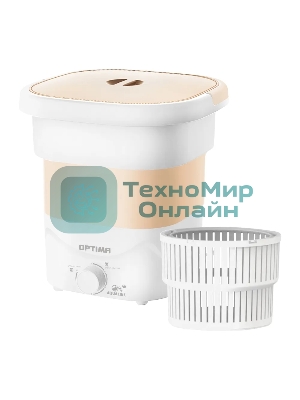 Стиральная машина OPTIMA МС-31СК оранжевый, загрузка вертикальная 2.5кг, класс: A