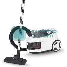 Пылесос Coolfort CF-3040 белый, 250/1800 Вт, уборка сухая, пылесборник контейнер 2 л