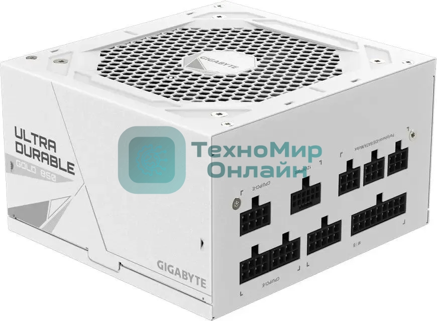 Блок питания Gigabyte ATX 850W GP-UD850GM 80 PLUS gold (20+4pin) APFC 120мм fan 8xSATA Cab Manag RTL