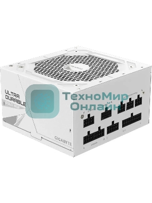 Блок питания Gigabyte ATX 850W GP-UD850GM 80 PLUS gold (20+4pin) APFC 120мм fan 8xSATA Cab Manag RTL