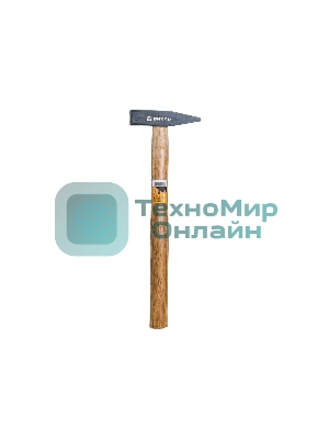 Молоток ВИХРЬ 200гр. Квадратный боек, деревянная ручка