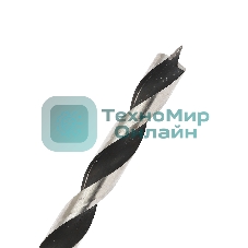 Сверло EDGE by PATRIOT по дереву спиральное 11 мм, W-образная заточка, 1 шт в блистере