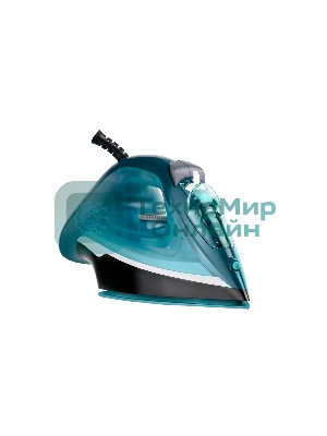 Утюг Centek CT-2324 OLYMPIC бирюзовый, 2800 Вт, 190 г/мин, 350 мл
