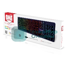 Клавиатура проводная Smartbuy SBK-329U-K ONE 329 USB черный