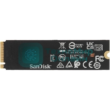 Накопитель SSD Western Digital черный SSD SN7100 M2.2280 PCIe 4.0 500Gb, 6800MBs/5000MBs, TbW 300, WDS500G4X0E, 1 year