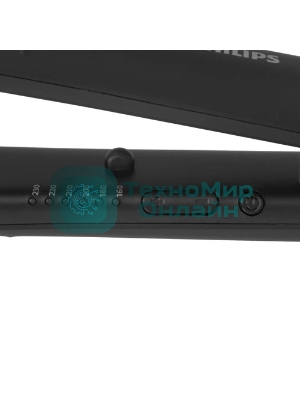 Выпрямитель для волос Philips BHS378/00 черный/розовый, 28 мм, 230 °C, 6 режимов