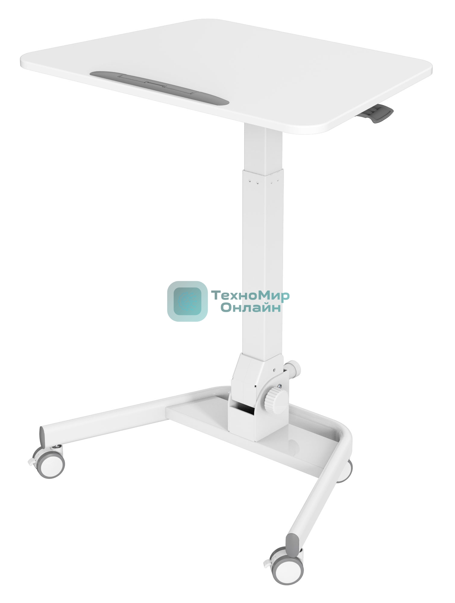 Стол для ноутбука Cactus VM-FDS109 столешница МДФ белый 73x50x108см (CS-FDS109WWT)