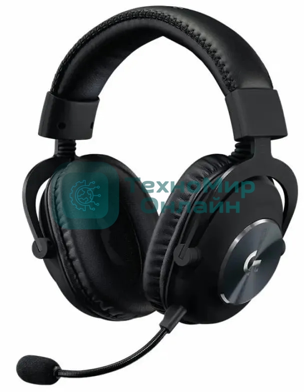 Гарнитура Logitech G Pro X Gaming Headset чёрный, проводная, USB/3.5 мм