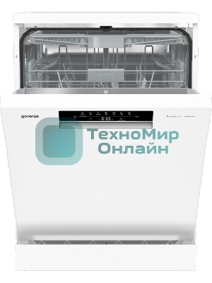 Посудомоечная машина Gorenje GS643C90W, белый, 59.5 см, 16 компл., 44 дБ, класс A+++