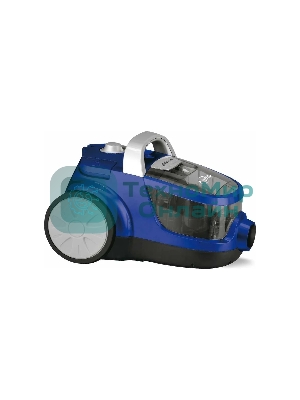 Пылесос Sakura SA-8314BL синий металлик,2400 Вт,пылесборник контейнер, 2 л