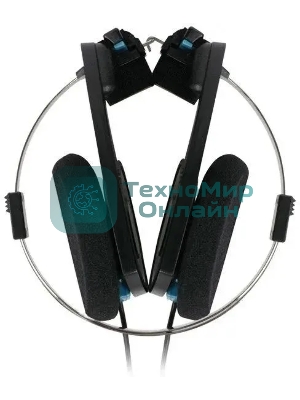 Проводные наушники KOSS Porta Pro Classic черный/голубой, накладные, проводной, складная конструкция