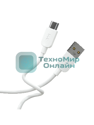 Дата-кабель MORE CHOICE (4620202554444) K85as USB 6.0A QC3.0 66W - 1м, белый
