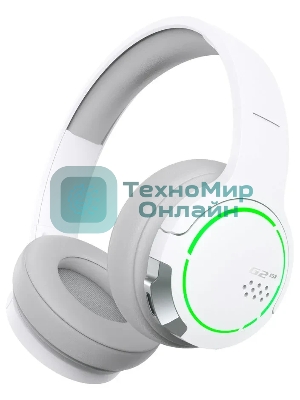 Гарнитура Edifier G2BT белый, беспроводная, Bluetooth, до 24 ч, подсветка