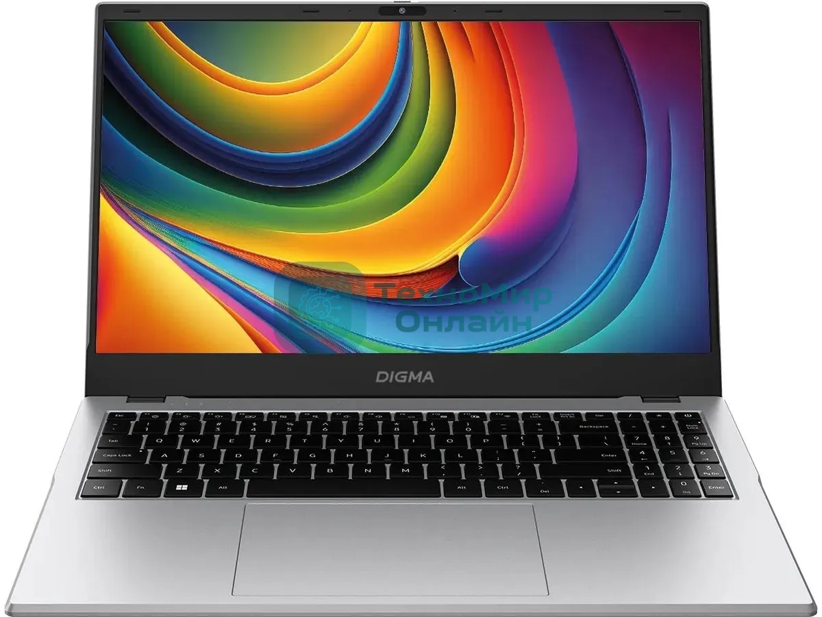 Ноутбук Digma EVE P5852 N-series N200 8Gb SSD 256Gb Intel UHD Graphics 15.6