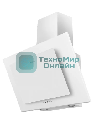 Вытяжка наклонная Maunfeld Tower 50 белый, 50 см, 700 куб. м/ч, 66 дБ