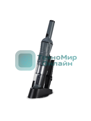 Пылесос автомобильный Coolfort CF-3060 черный, 85 Вт, уборка сухая, пылесборник контейнер 0,2 л