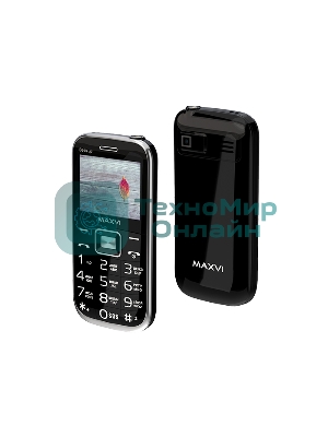 Мобильный телефон Maxvi B6ds up черный