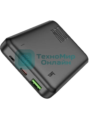 Портативный аккумулятор Hoco J87 Tacker 10000mAh QC3.0/PD3.0 20W 3A USB-A/USB-C черный