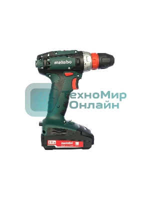 Дрель-шуруповерт Metabo BS 18 Quick 602217500, 18 В, 2 Ач, 48 Нм, щеточный