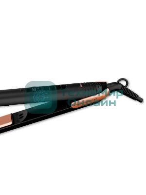 Выпрямитель для волос Grundig HS 7030 черный, 25 мм, 230 °C, 6 режимов