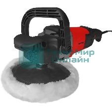 Полировальная машина Парма УШМ-П01-180-1650РК 1650Вт 3000об/мин рез.шпин.:M14 d=180мм (02.026.00013)