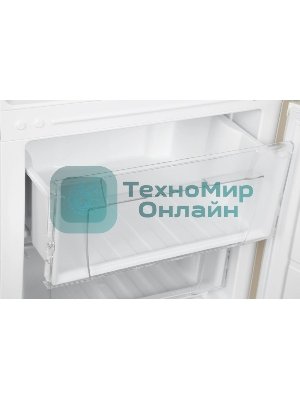 Холодильник Stinol STS 150 E бежевый двухкамерный 189/54л морозилка снизу