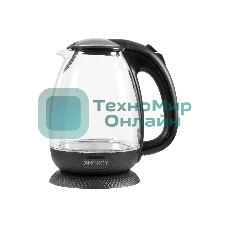 Чайник Energy E-250 (1.7 л) стекло/пластик черный