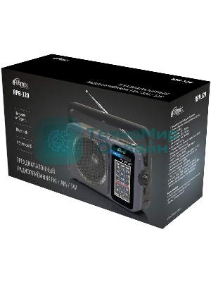 Радиоприемник Ritmix RPR-320, серый