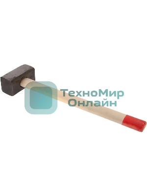 Кувалда Сибртех 5000 г, кованая головка, деревянная рукоятка 650 мм