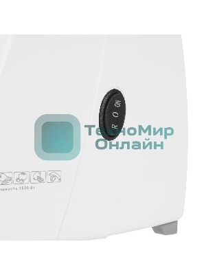 Мясорубка электрическая Аксион М33.01 белый, 1500 Вт, 1.7 кг/мин, реверс, защита от перегрузки, насадки - 3