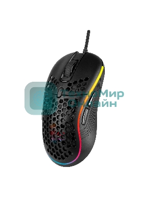 Игровая мышь SVEN RX-G860 чёрная (8 кнопок, 12800 dpi, USB, RGB подсветка )