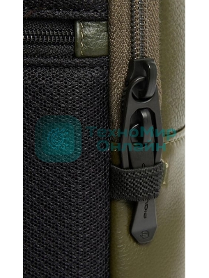 Рюкзак слинг Piquadro Russel CA6764W137/VE2 хаки кожа