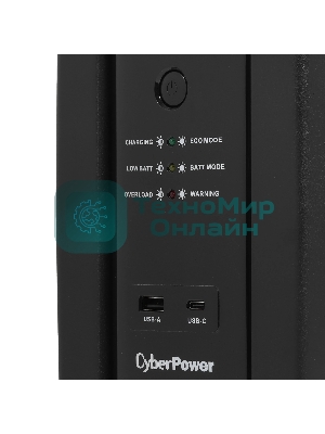 Источник бесперебойного питания CyberPower UT2200EG/2200 ВА/1320 Вт/USB/RJ11/45/4 х CEE 7 (евророзетка)