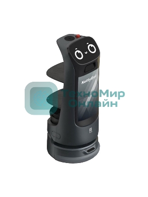 Сервисный робот-доставщик PuduRobotics модели KettyBot Pro (цвет: черный) в компл. с зарядной станц.