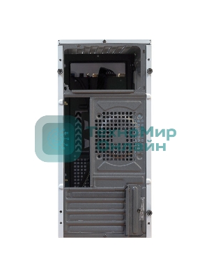 Компьютерный корпус MiniTower Ginzzu B185 White mATX,2xUSB 2.0, белый,w/o PSU, w/o fan (Ginzzu B185)