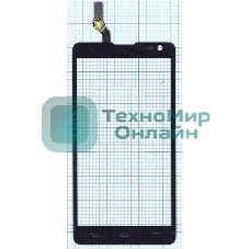 Сенсорное стекло (тачскрин) для LG Optimus L9 II D605, черное