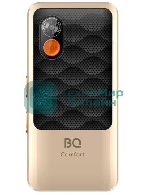 Мобильный телефон BQ 2006 Comfort золотой/черный