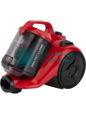 Пылесос Starwind SCV2550 красный, 400/2500 Вт, уборка сухая, пылесборник контейнер, 3 л