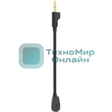 Гарнитура Acer OHR400 чёрный, беспроводная + проводная, USB/mini jack 3.5 мм, до 45 ч, подсветка