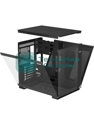 Компьютерный корпус PcCooler C3 T500 BK черный без БП ATX 2xUSB3.0 1xUSB3.1 audio bott PSU