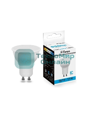 Лампа светодиодная Feron LB-760 11Вт 230В GU10 дневной