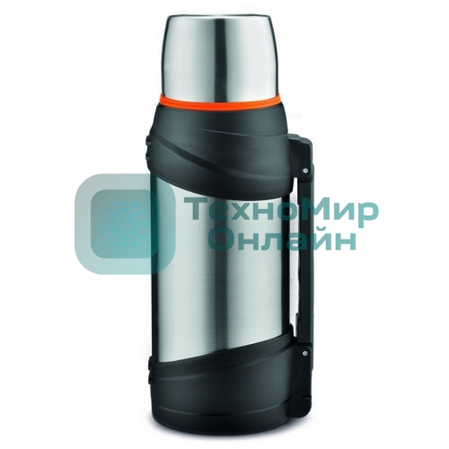 Термос Lara LR04-61 1,6 л нейлон, нержавеющая сталь, пластик, силикон