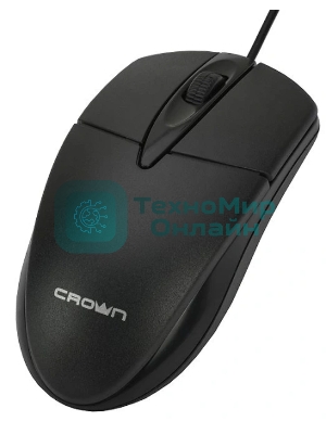 Мышь проводная CROWN CMM-130 черный
