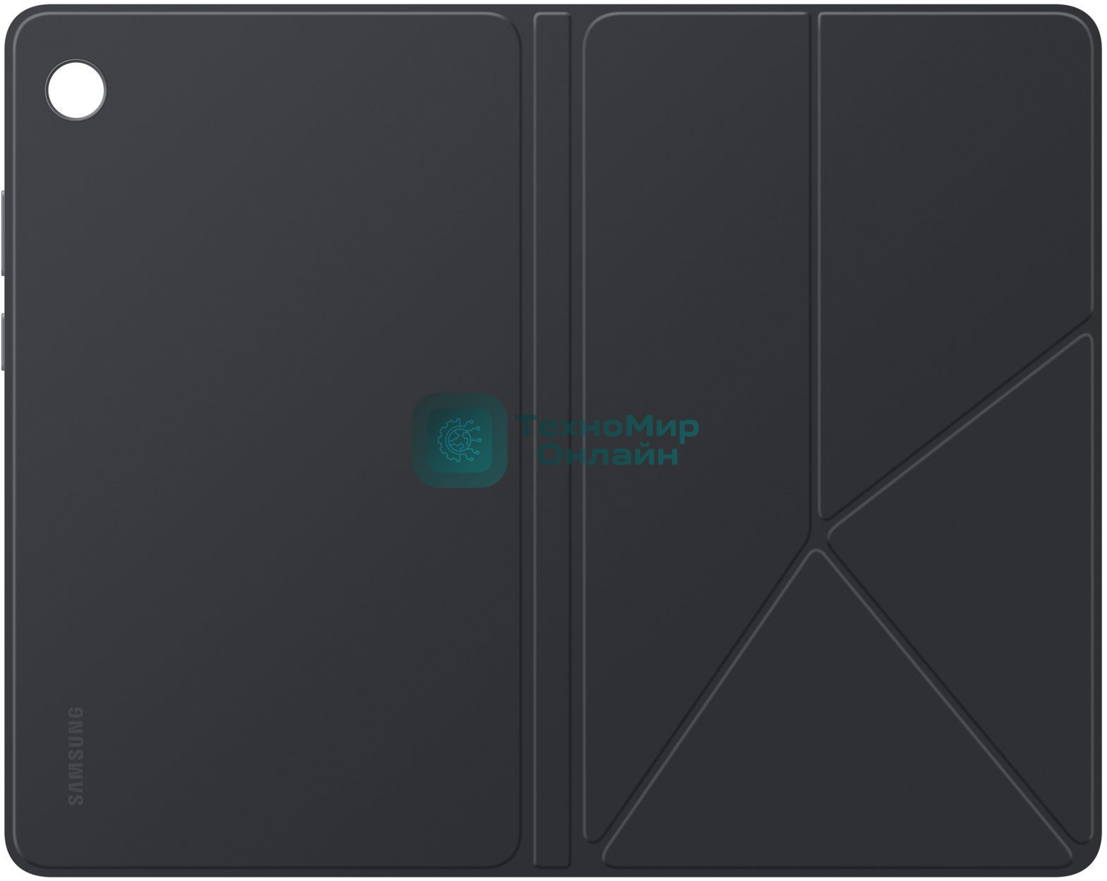 Чехол Samsung для Samsung Galaxy Tab A11 Book Cover поликарбонат/полиуретан черный (EF-BX130PBEGRU)