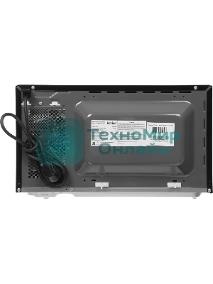 Микроволновая печь Haier HMB-DG208BA черный, 20 л, 800 Вт, переключатели - кнопки, поворотный механизм
